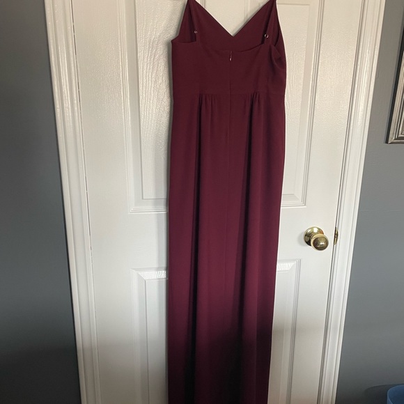 Park & Fifth Valdes dress burgundy - Picture 7 of 7